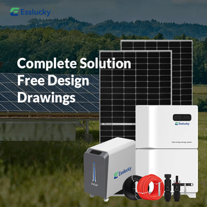 Sistema de Almacenamiento de Energía Solar para el Hogar, Solución de Respaldo con Batería de Litio Modular de 10 kWh - Product Image 1