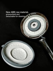 Kit de Ducha de Mano de Plástico ABS Premium con Desviador, Acabado Cromado, Diseño Moderno, Múltiples Configuraciones, Triple Rociado, Fácil Instalación en Baño - Product Image 3