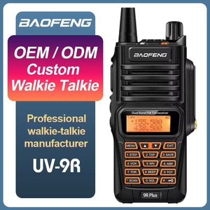 Radio Portátil Analógica de Doble Banda de Alto Rendimiento, 5W, Alcance de 0-10KM, Resistente al Agua, para <span class=keywords><strong>UV9R</strong></span>, Aplicaciones Marítimas y Exteriores - Product Image 1