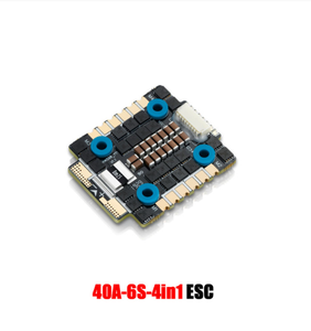 Contrôleur de vol original <span class=keywords><strong>Hobbywing</strong></span> <span class=keywords><strong>XRotor</strong></span> <span class=keywords><strong>60A</strong></span> 4in1 BLHeli32 6S ESC F7 pour FPV Racing Drone Quadcopter - Product Image 2
