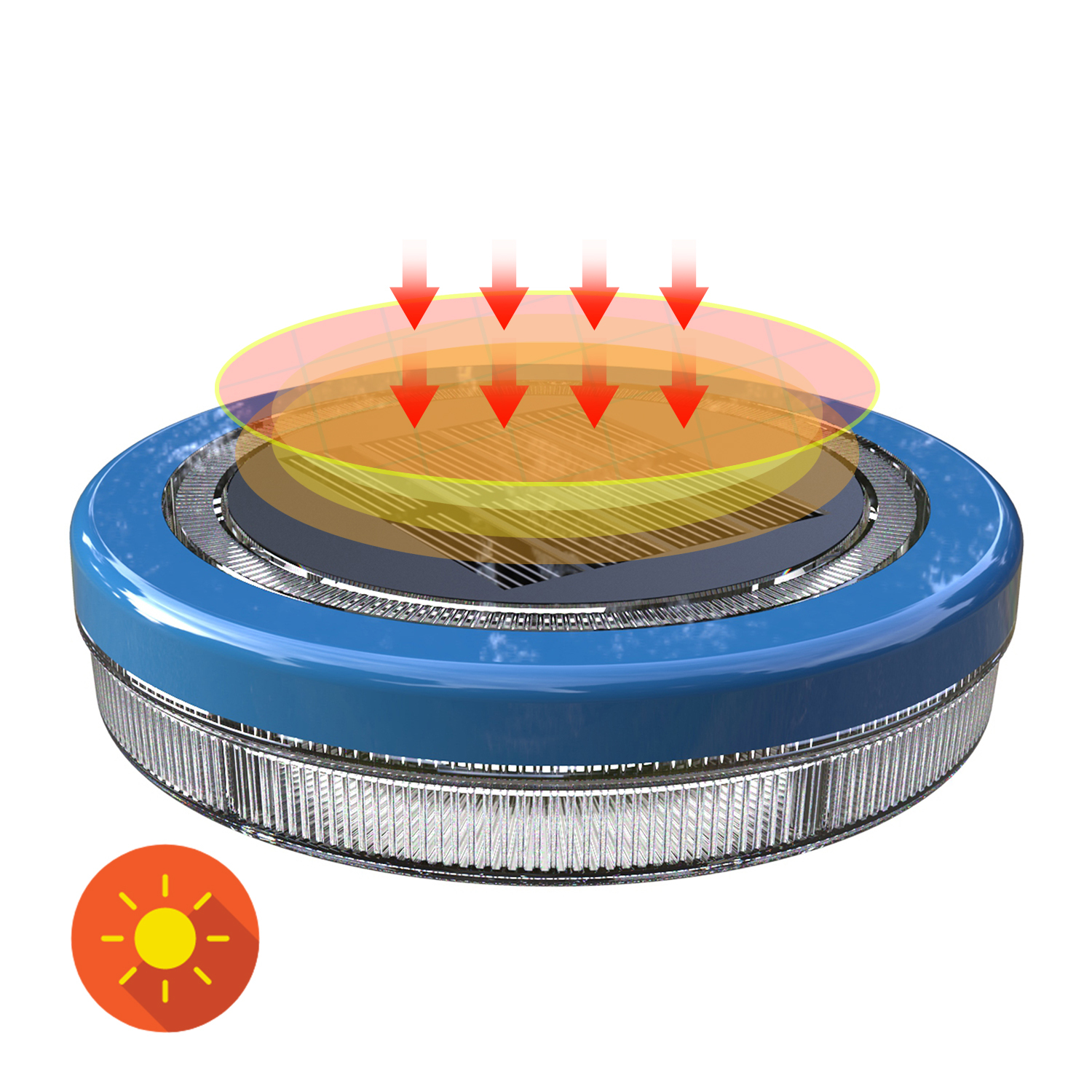 Solar Pool Light IP68 LED Lamp Multi-Color RGB Control Pool Light Led Water Floating Solar Swimming Pool Light