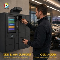 Kiosco de Entrega de Llaves de Vehículos Fuera de Horario con Casillero Electrónico para Operaciones de Alquiler de Automóviles