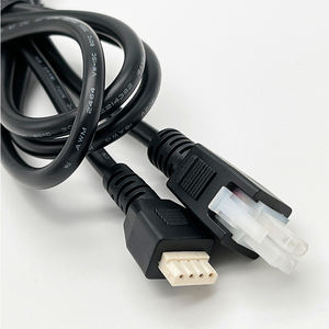 黑色聚氯乙烯注塑5557端子橡胶外壳电缆Molex4.2mm2 * 2针至5264端子线束电缆 - Product Image 6