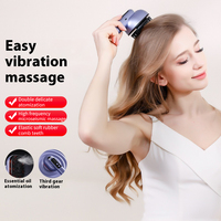 Appareil de massage du cuir chevelu vibrant électrique portable OEM/ODM pour la croissance des cheveux et l'application d'huile