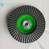 Disque abrasif électrolytique de 4,5 po/115 mm, disques à lamelles diamantées pour meuleuse d'angle, pour le meulage du granit, du marbre et de la grès