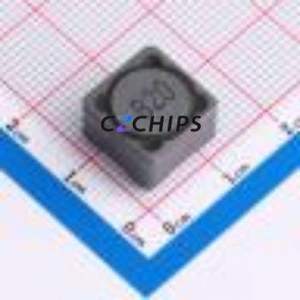 Inducteur de puissance MS127-820MT SMD, 12,2x12,2 mm (Inductance : 82 µH) (Précision : 20 % Courant de saturation (Isat) : 1,95 A) - Product Image 1