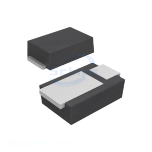 2-SMD, Flat Leads DIODE SCHOTTKY 60V 1A PMDE Single Diodes Manufacturer Channel RB168VWM-60TFTR - Product Image 1