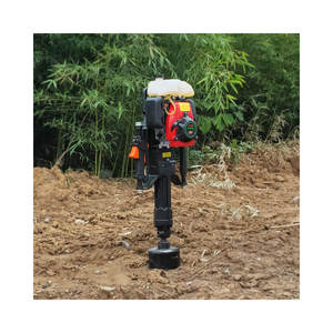 고출력 포스트 노커 가스 구동 울타리 포스트 드라이버/용 가솔린 가솔린 말뚝 박기 해머 기계 - Product Image 5