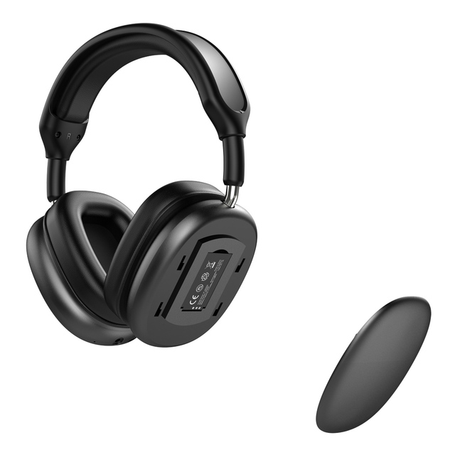 Fresh Design Slim Replaceable Battery Bluetooth Auracast Headphones Type C Wireless Over Ear Stereo Headset