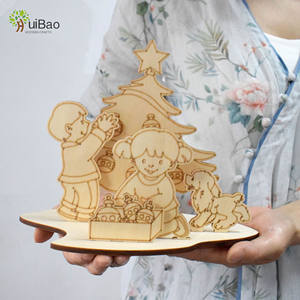 Échantillons <span class=keywords><strong>gratuits</strong></span> contreplaqué de bambou MDF bois acrylique service de découpe laser gravure C02 LOGO impression UV service personnalisé - Product Image 5