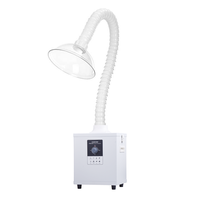 Extracteur de fumée silencieux KNOKOO, filtration à 3 couches, purificateur de fumée de soudure, filtre à air pour le soudage et les travaux de laboratoire