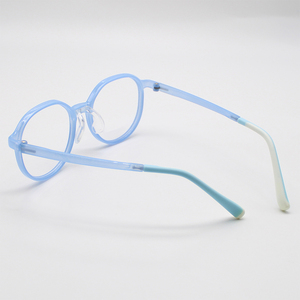 Estudiante Retro Art Anti Blue Ray Gafas TR 90 Marco de silicona suave Gafas ultraligeras para Miopía - Product Image 6