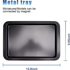 Boîte de rangement miniature robuste anti-odeur 17x13.7x15.2 pouces grande capacité portable pour Warhammer 40K avec cadre en alliage d'<span class=keywords><strong>aluminium</strong></span> - Product Image 4