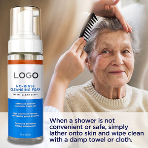 Nhãn Hiệu Riêng Nhà Và Bệnh Viện Chăm Sóc Mousse Khô Làm Sạch Bọt Không Rửa Rửa Cơ Thể Và Dầu Gội Đầu - Product Image 3