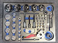 Juego de Herramientas de Reparación de Automóviles de Acero al Carbono Todo en Uno de 526 Piezas, Herramientas Manuales Duraderas para Mantenimiento de Garajes y Vehículos