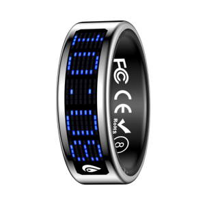 CY-SR16 <strong>Praying</strong> Worship Counting Smart Ring Incoming <strong>Call</strong> Display Heart Rate Blood Oxygen Pressure Sleep Movement Remote Care - Product Image 4