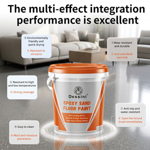 <span class=keywords><strong>Peinture</strong></span> époxy auto-nivelante effet marbre résistante à l'usure avec sable coloré <span class=keywords><strong>pour</strong></span> <span class=keywords><strong>carrelage</strong></span> et usage en entrepôt - Product Image 3