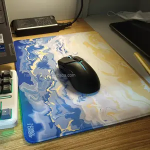 Custom Free Design 450*400MM Middle Polyester Mouse Pad Factory Non-Slip Rubber Gaming Mousepad
