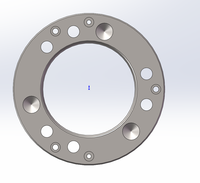 Pièces usinées CNC en acier inoxydable par électroérosion à fil, avec perçage et brochage, modèle T018A211, plaque de montage Guangdong