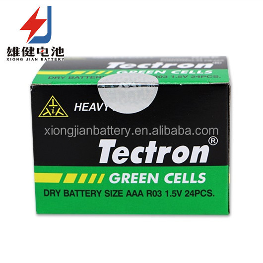 Xiongjian Energy Heavy-Duty Zinc Carbon Primary Battery AAA R03P AA R06P for Remote Control Toys Um1 Um2 Um3 Um4 Um5 Metal