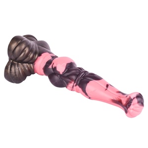 FAAK Sex Toys Masturbator Liquid Silicone Artificial Penis Horse <b>Dildo</b> With Suction Cup for Women Anal Plug for Adult - Product Image 2