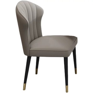 Ensemble de 4 chaises de salle <span class=keywords><strong>à</strong></span> manger CJ-383E, chaises de salon, chaises de restaurant, pieds en métal, rembourrage pour <span class=keywords><strong>appartement</strong></span>, villa - Product Image 3