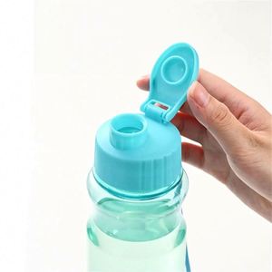 Portable Durable 550ML Transparent <b>Reusable</b> Sports Water Tumbler <b>Cup</b> for School Gym Camping & Travel for Boys and Girls - Product Image 5