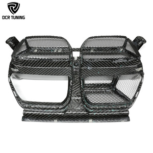 <span class=keywords><strong>Calandre</strong></span> avant en fibre de carbone sèche G82 CSL avec grille en maille pour <span class=keywords><strong>BMW</strong></span> M3 G80 G82 G83 <span class=keywords><strong>M4</strong></span> avec ACC, <span class=keywords><strong>calandre</strong></span> de pare-chocs avant en carbone pour automobile - Product Image 2