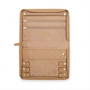 Estuche de viaje para joyas de nailon PU con cremallera, nuevo diseño de fábrica BSCI, estuche personalizado para pendientes, bolsa de almacenamiento de joyas portátil de lujo - Product Image 2