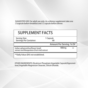 Cápsulas de Suplemento para el Cuidado de la Salud Personalizadas de Fábrica, Cápsulas Naturales de Mezcla Herbal para Bajar de Peso, Cápsulas Slim Fast, Regulan el Movimiento Intestinal - Product Image 2