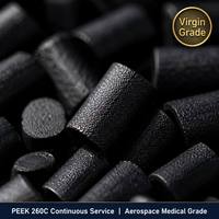 Gránulos de PEEK de Grado Semiconductores al por Mayor, Resistentes a Químicos, de Alta Pureza, Pellets de Poliéter Éter Cetona para Soportes de Obleas OEM