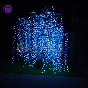 Lumière LED d'extérieur étanche en forme de saule, très vendue, élégante, pour décorations de parcs, jardins et allées - Product Image 4