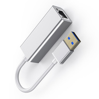 Adaptateur USB vers Ethernet LAN, USB vers Gigabit, USB 3.0 vers RJ45, carte réseau Gigabit LAN 10/100/1000M pour ordinateur portable