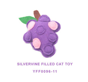 Jouet en peluche pour chat mignon et écologique - Forme de légume ou de fruit, coloré, réaliste, avec papier froissé et herbe à chat, jouet pour animaux de compagnie personnalisable en couleurs - Product Image 3