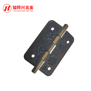 บานพับดอกบัวหิมะขนาด 2 นิ้ว ยี่ห้อ YIHUAXING METAL สำหรับเฟอร์นิเจอร์ ประตู หน้าต่าง แบบติดตั้งบนพื้นผิว สไตล์ดั้งเดิม อุปกรณ์ฮาร์ดแวร์ที่ทนทาน - Product Image 4