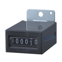 Compteur électromagnétique 6 chiffres YIKA LY-06 (Plastique ABS Noir) Certifié CE RoHS avec Cache de Données 10 Ans pour Copieurs et Consoles de Jeux