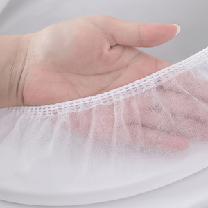 50 pezzi monouso coprisedile wc carta impermeabile per uso bagno ufficio per i viaggi di tutti i giorni - Product Image 1