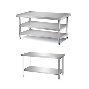 Mesa <span class=keywords><strong>de</strong></span> <span class=keywords><strong>Trabajo</strong></span> <span class=keywords><strong>de</strong></span> Acero Inoxidable para Restaurantes, Mesas Comerciales para Cocina, Mesa <span class=keywords><strong>de</strong></span> Laboratorio - Product Image 1