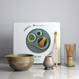 10 pezzi Kit Matcha frusta e ciotola con beccuccio e cucchiaio per misurare il tè giapponese per fare il Matcha frusta 7 pezzi - Product Image 4