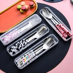 Spoon For Babies Supplier Repeatable Pop Accep Logo Plastic Metal Spoon And Grilling Cupcake Spoon Cutlery Set