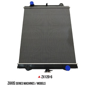 <b>Radiator</b> Core 4448372 for Hitachi ZAXIS120 ZX120-6 ZX110 ZX135 Excavator Full Aluminum Cooling System Replacement Water Tank - Product Image 1