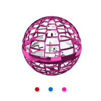 Mini-drone de haute qualité, boule volante LED à 360 degrés, jouet UFO, avion RC avec piles incluses