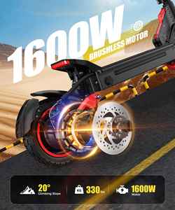 Scooter Eléctrico J15, Motor de 1600W, 31 MPH, 48V 18AH, Llantas Neumáticas Todoterreno de 11 Pulgadas, Frenos de Disco Dobles, Plegable, SJ15MAX, Scooters Lectriq - Product Image 6