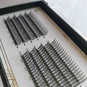 <span class=keywords><strong>Manga</strong></span> logotipo personalizado Natural Comic Spire Lash diseño único hecho a mano 0,07 CD Curl extensión de pestañas nuevo lanzamiento Anime Spire Lashes - Product Image 3