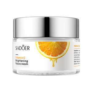 Crème Visage Bio Anti-Âge SADOER à la Vitamine C, Hydratation Intense, Éclaircissante, Marque Privée - Product Image 1