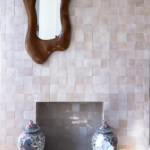 Azulejo Cuadrado Zellige Marroquí Hecho a Mano, Azulejo de Lujo para Chimenea y Baño, para Uso Interior y Exterior, Azulejo Cuadrado para Pared - Product Image 6