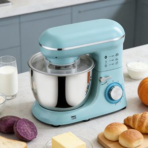 Electric Stand Mixer 4-Speed 1000W with 4.5L Stainless Steel Mixing Bowl for Household Use Dough Blender and Baking NS01001 - Product Image 3