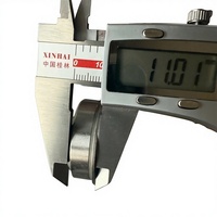 Bantalan Bola Alur Dalam F6202-2RS Inch HXHV 5/8" X 1-3/8" Berflens untuk Mesin Pemotong Rumput
