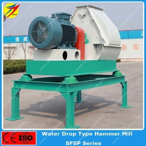 Công suất 1-2T/h thức ăn nhỏ Máy Nghiền/gạo trấu Hammer Mill giá/Ngũ Cốc Hạt Máy Nghiền máy bán - Product Image 2