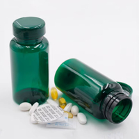 Conteneur en plastique personnalisé avec logo, flacon vide pour pilules, compléments alimentaires, emballage de capsules de vitamines